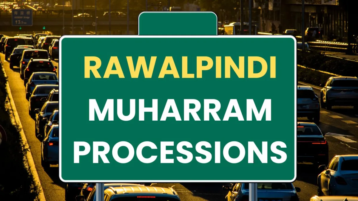 Rawalpindi Muharram Processions 10th and 11th Muharram