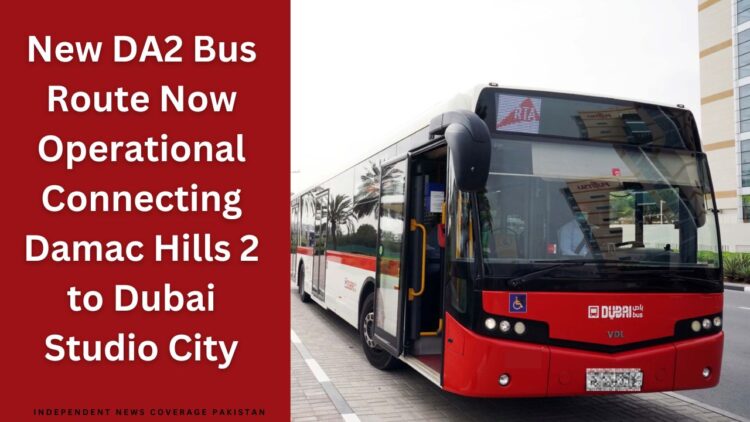 New DA2 Bus Route Now Operational in Dubai