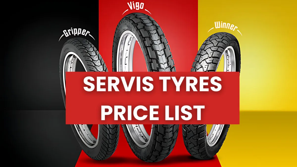 Servis tyres latest price list - july 2024