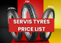 Servis Tyres Latest Price List - July 2024