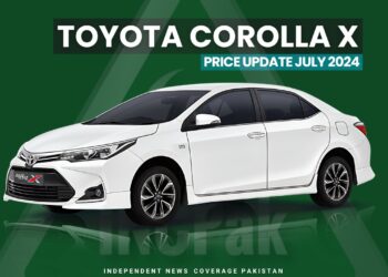 Latest Toyota Corolla Altis X Price in Pakistan: July 2024 Update