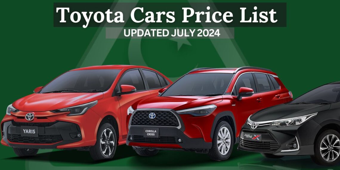 Latest Toyota Indus Price List July 2024 Update