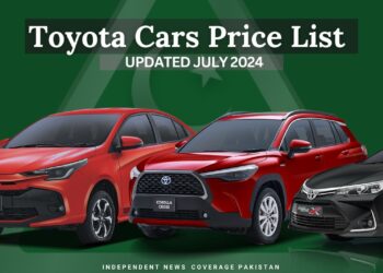 Latest Toyota Indus Price List July 2024 Update