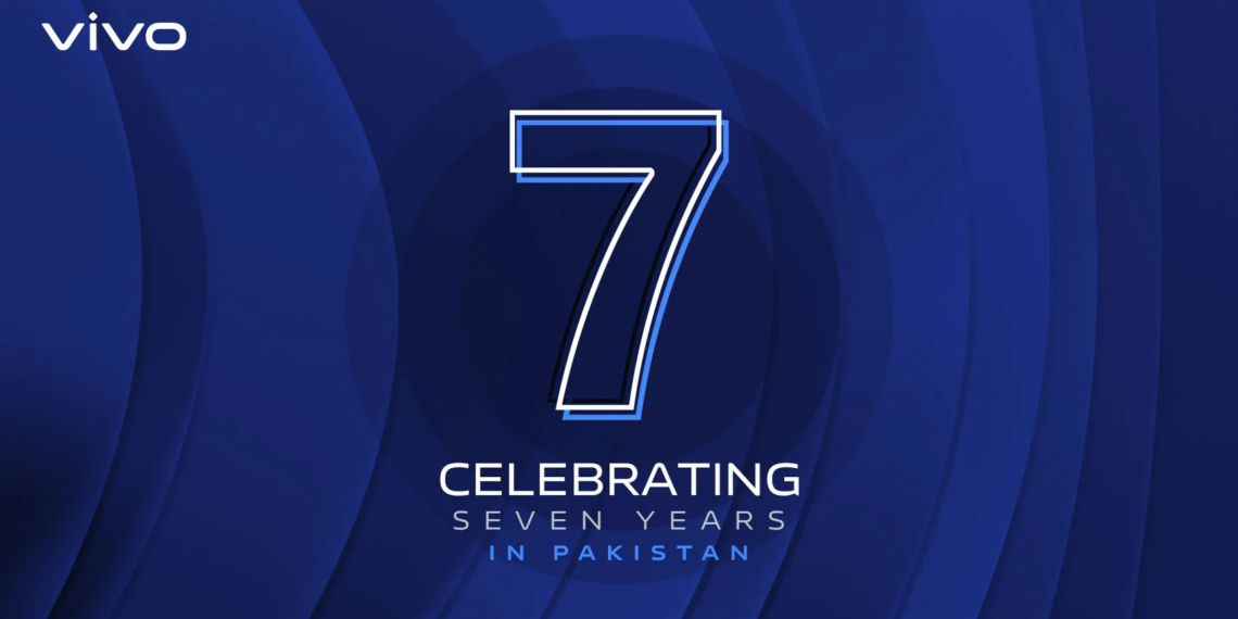 Vivo Marks 7 Years in Pakistan