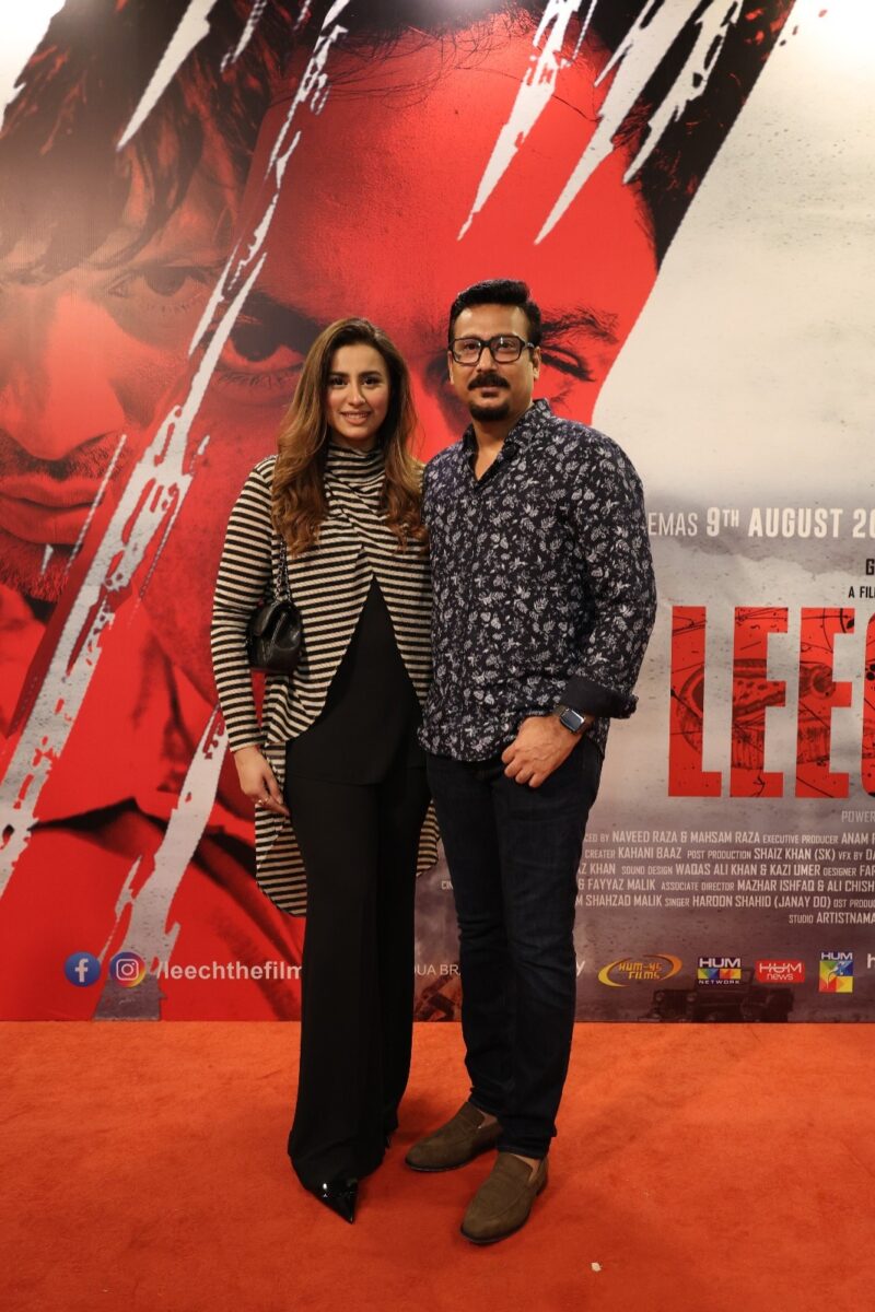 “leech” with its worldwide release in cinemas, premiers in karachi