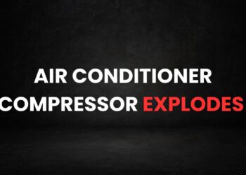 Air Conditioner compressor explodes in DI Khan