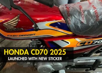 Honda CD 70 2025 Launched in Pakistan: Price and Features