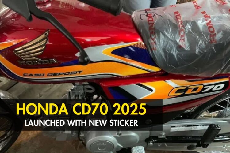 Honda CD 70 2025 Launched in Pakistan: Price and Features