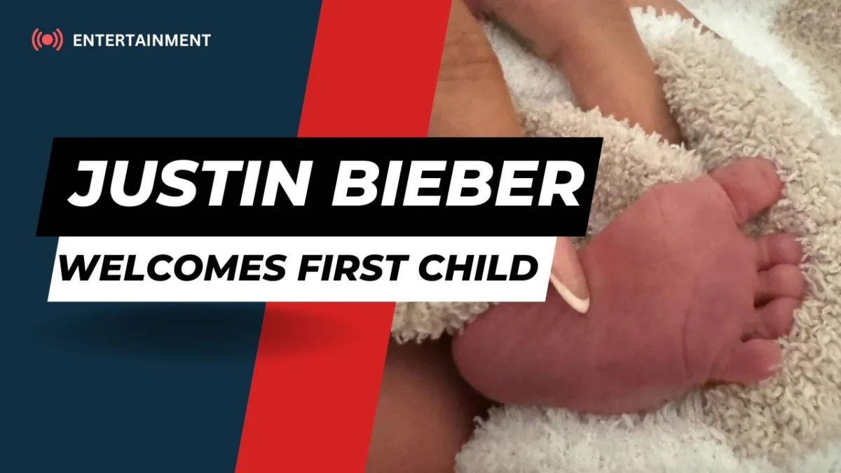 Justin bieber welcomes first child with hailey bieber