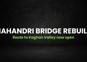 Mahandri Bridge rebuilt route to Kaghan Valley now open