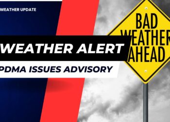 WEATHER UPDATE: PDMA Issues Weather Advisory