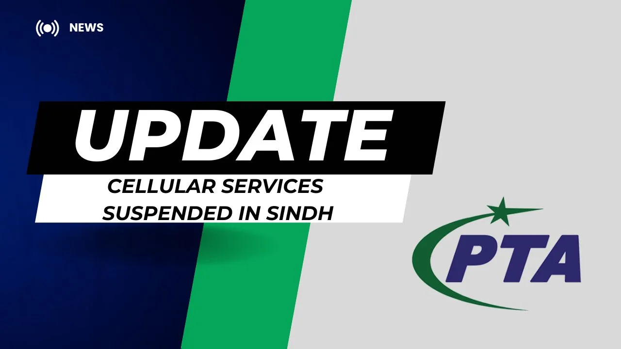 Pta- cellular services suspended in sindh