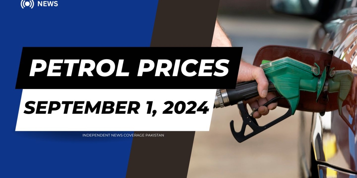 Petrol Price in Pakistan - 1 September 2024