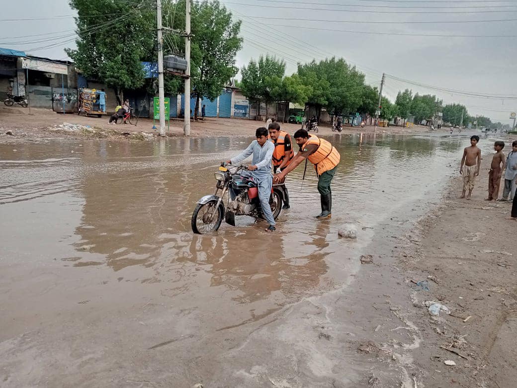 Rahim Yar khan after the rain