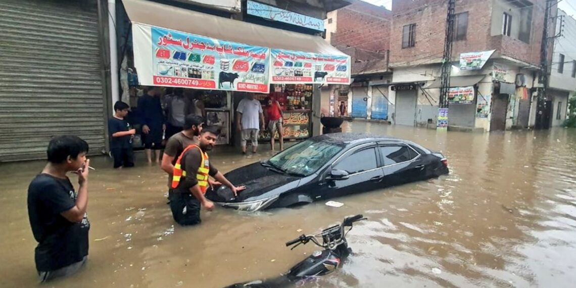 Lahore Breaks 44-Year Rainfall Record: Roads Turn to Rivers