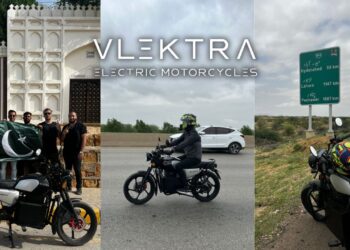 EV Bike VLECTRA covers Karachi to Hyderabad journey on a single charge