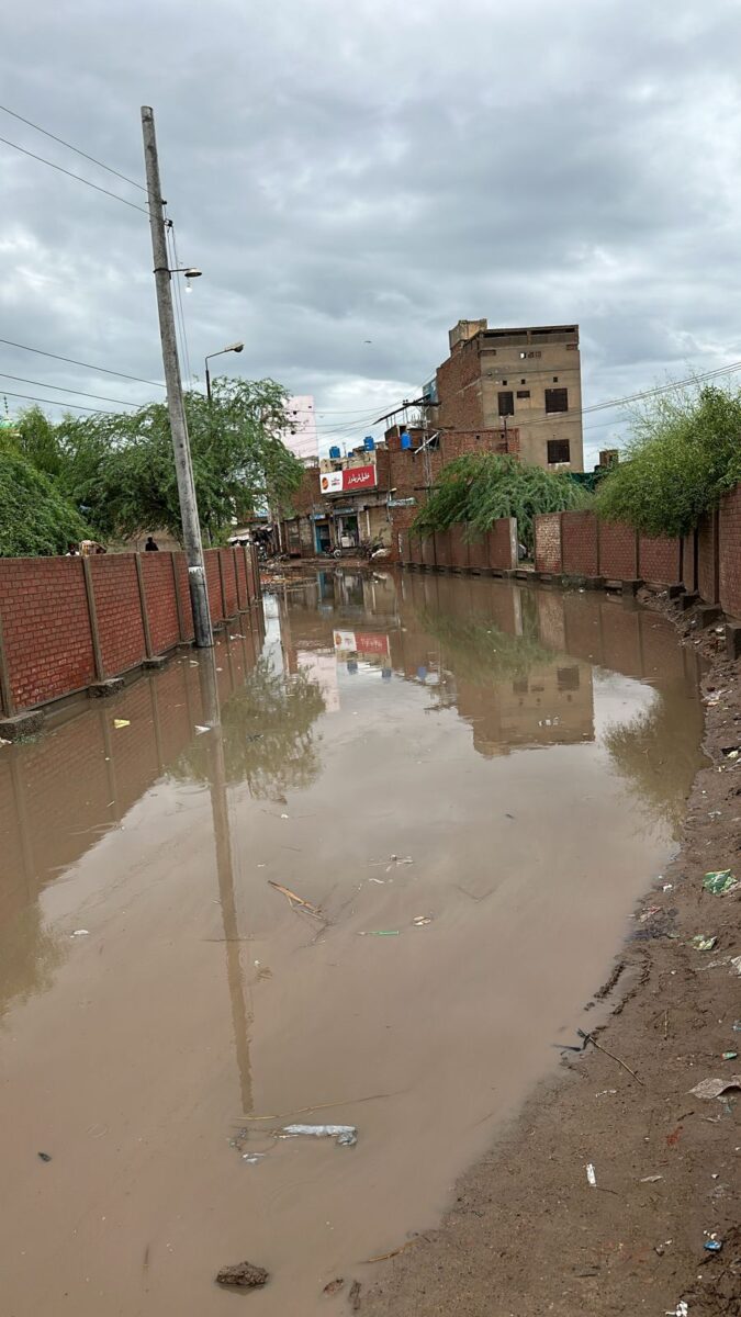 People are forced to cross the water because none of the underpasses are above water.