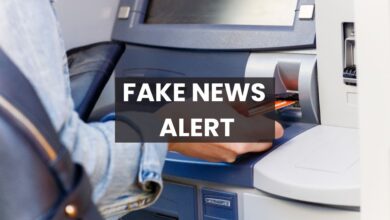 Fake News Alert: Misleading Message About ATM Closures