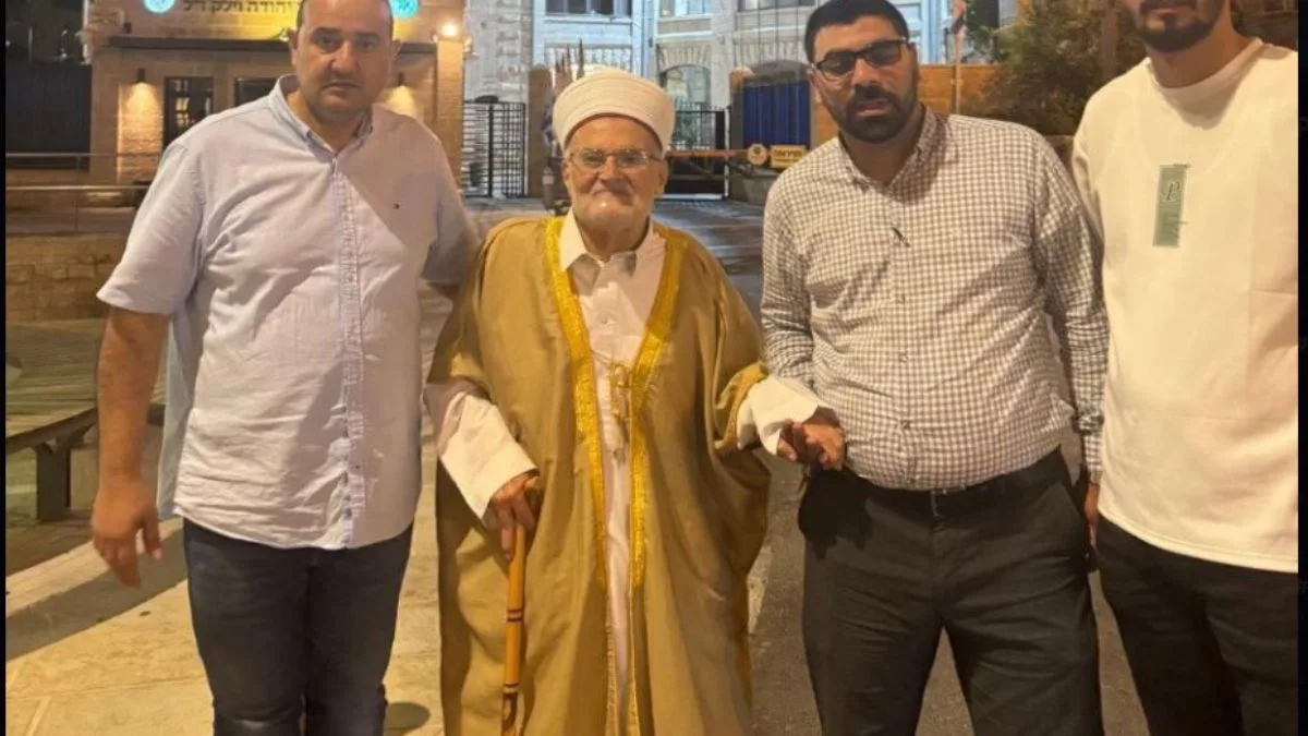 Al-aqsa mosque imam sheikh ekrima sabri released by israeli police