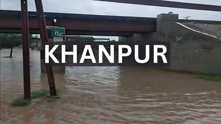 Khanpur city submerged after Heavy Rain