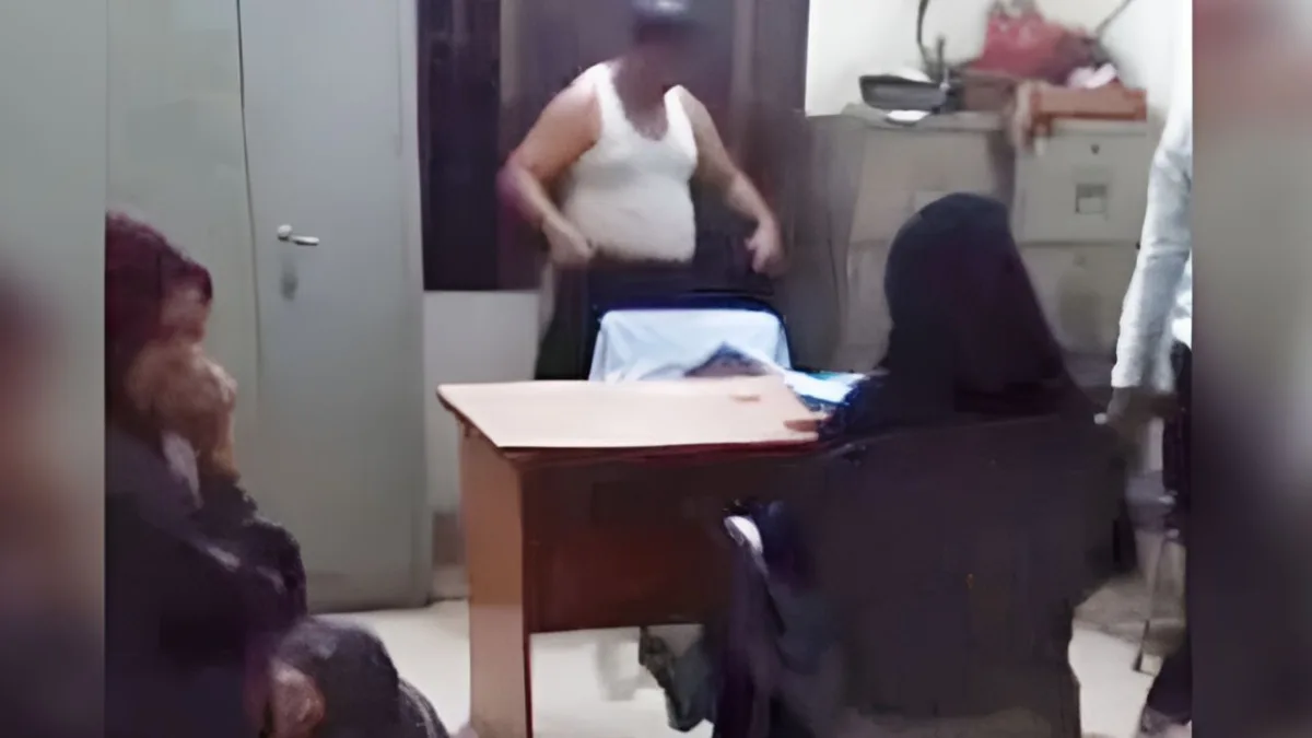 Karachi officer officer suspended for changing clothes in front of women at station