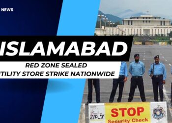 Islamabad Red Zone Sealed Amid Nationwide Utility Stores Strike