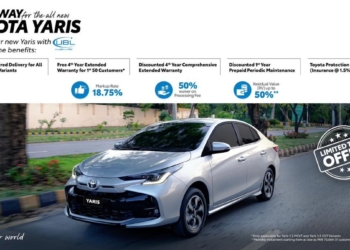 All New Toyota Yaris with UBL's Exclusive Financing Offer