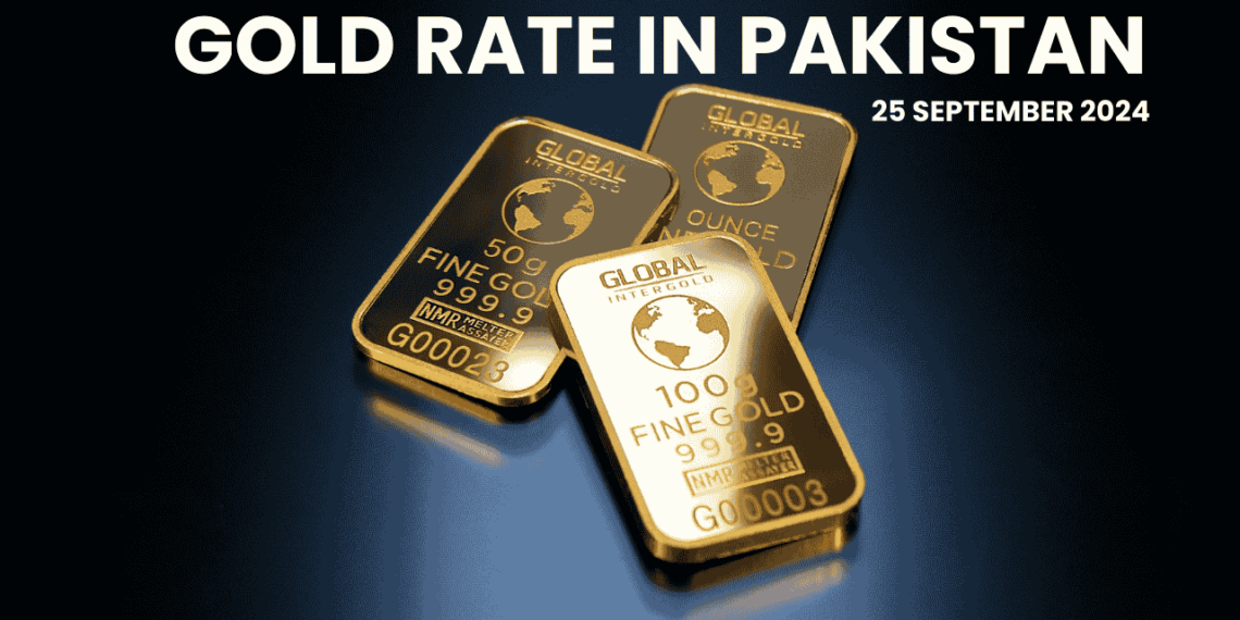 Gold Rate in Pakistan - 25 September 2024