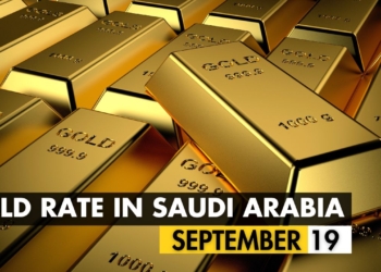 Gold Rate in Saudi Arabia: 19 September 2024