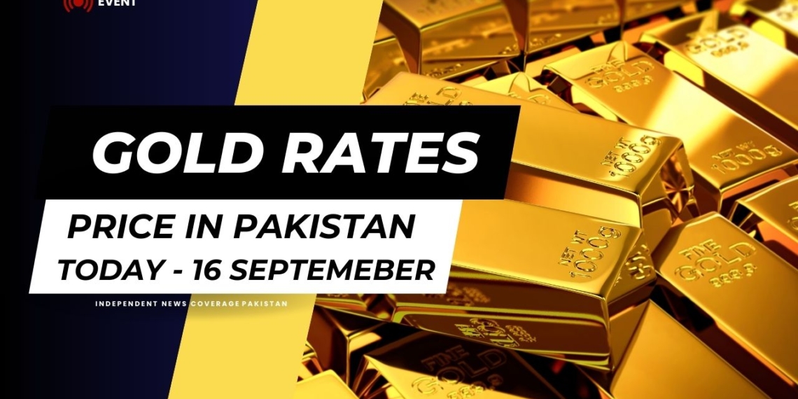 Gold Rate in Pakistan – 16 September 2024