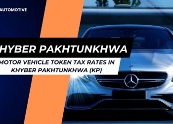 Motor Vehicle Token Tax Rates in Khyber Pakhtunkhwa (KP)