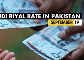 SAR to PKR – Saudi Riyal Rate Today: 19 September 2024