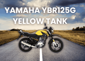 Yamaha Introduces YBR125G in New Metallic Yellow Color (Fuel Tank)