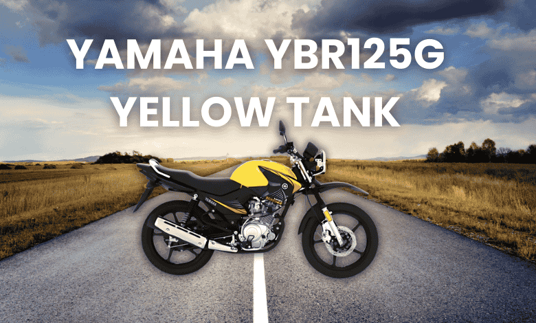 Yamaha Introduces YBR125G in New Metallic Yellow Color (Fuel Tank)