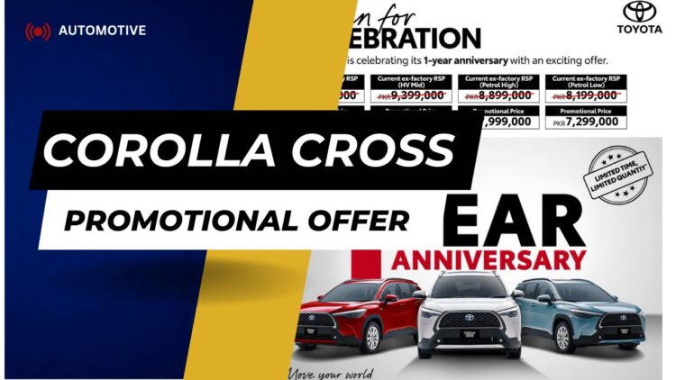 Buy Toyota Corolla Cross with Promotional Offer