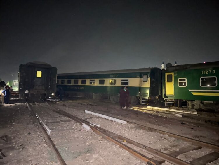 Karachi Express Derails at Hyderabad Railway Station En Route to Lahore