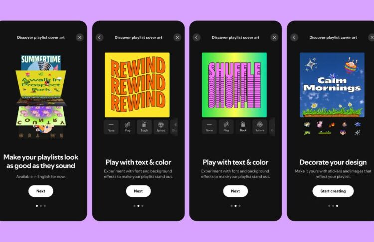 Spotify Launches New Mobile Feature to Create Custom Playlist Cover Art