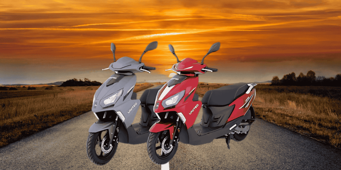 United unveils All New United 100cc Scooty