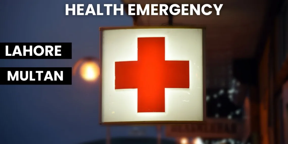 Health Emergency Declared in Lahore and Multan