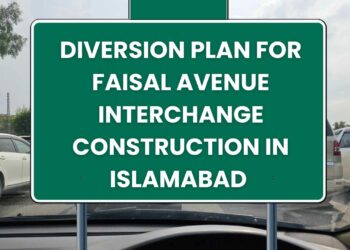 Diversion Plan for Faisal Avenue Interchange Construction in Islamabad: ITP