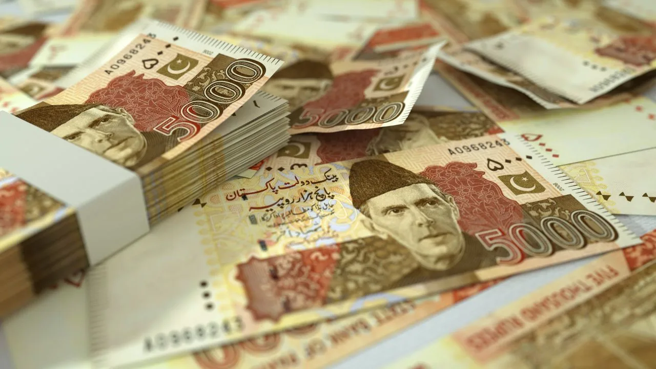 PKR Rupee appreciates against US Dollar today