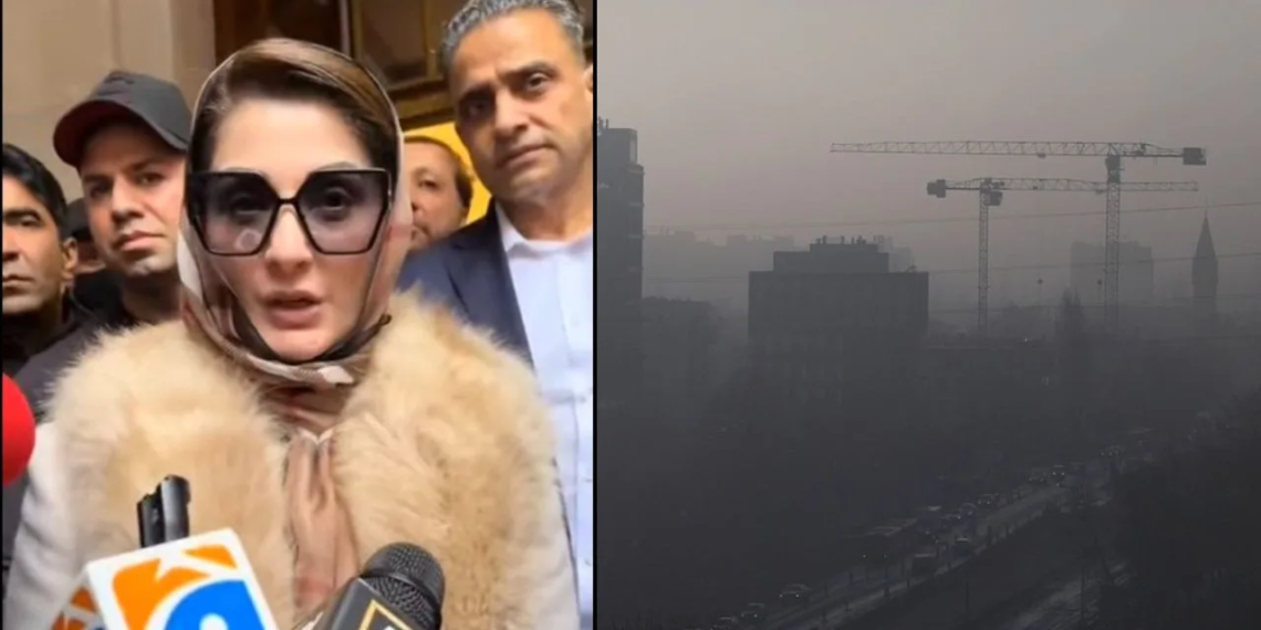 CM Maryam Nawaz Sharif Addresses Smog Crisis in Punjab