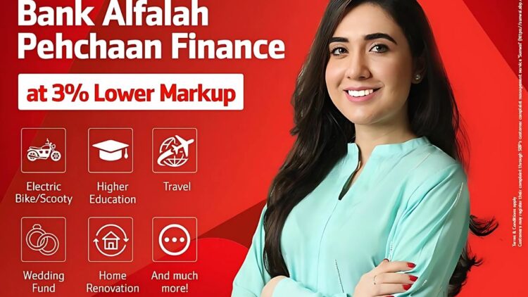 Bank Alfalah Pehchaan Finance: Personal Loans with 3% Lower Markup