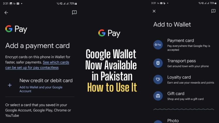 Google Wallet Now Available in Pakistan: How to Use It