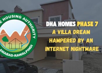 DHA Homes Phase 7: A Villa Dream Hampered by an Internet Nightmare