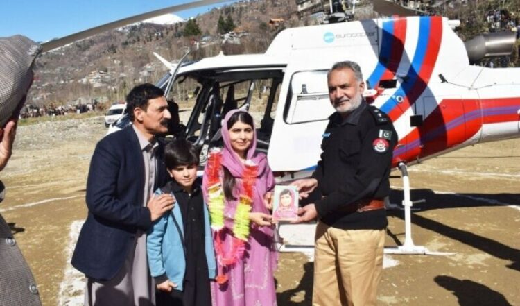 Nobel Laureate Malala Visits Hometown School in Shangla