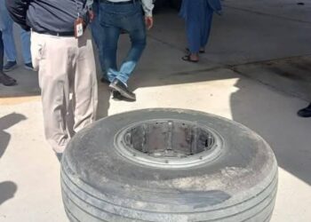 Missing Wheel of PIA Airbus A320 Found at Karachi Airport