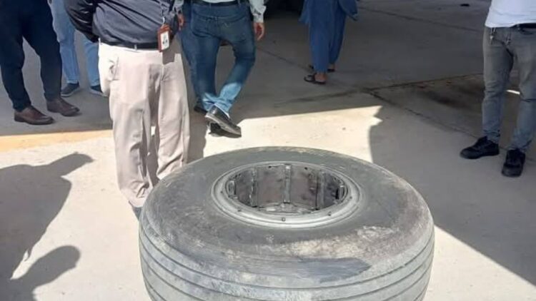 Missing Wheel of PIA Airbus A320 Found at Karachi Airport