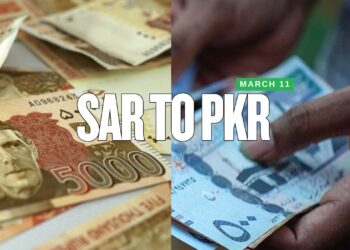 SAR to PKR – Saudi Riyal Rate Today: 11 March 2025