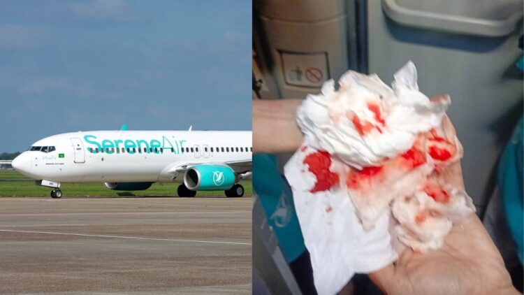 SereneAir flight ER540 Passenger Attacks Crew